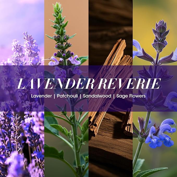 Lavender Scented Candles, 4oz Jar Aromatherapy Soy Wax Candle for Home, Candles Gifts for Women Mom, Fragrance Ideal for Relaxation Stress Relief & Meditation