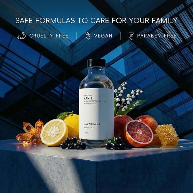 Hotel Diffuser Oil Inspired by Karth Scent - Premium Fragrance Oil for Ultrasonic and Waterless Diffuser - 120 mL, 4 fl oz