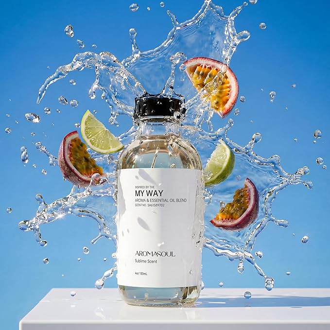 Hotel Diffuser Oil Inspired by My Way Scent - Premium Fragrance Oil for Ultrasonic and Waterless Diffuser - 120 mL, 4 fl oz