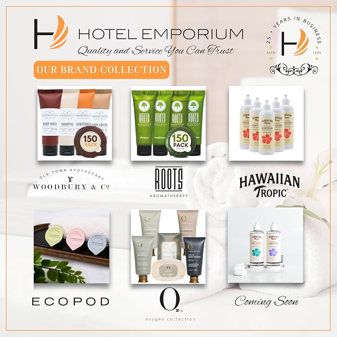 Travel+Essentials Shampoo and Conditioner Sets Body Wash Lotion & Soap,Guest Bathroom Essentials Toiletries Kit Bulk Mini Set Kits Sulfate Free Toiletry (10 Count)