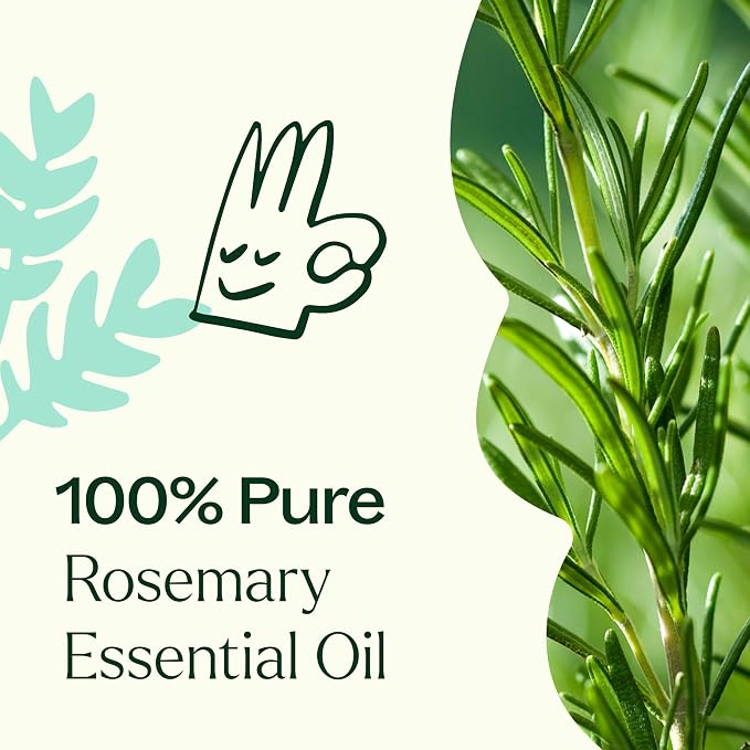 Plant Therapy Rosemary Essential Oil 100 mL (3.3 oz), 100% Pure, Undiluted, Natural Aromatherapy, for Scalp and Hair Health