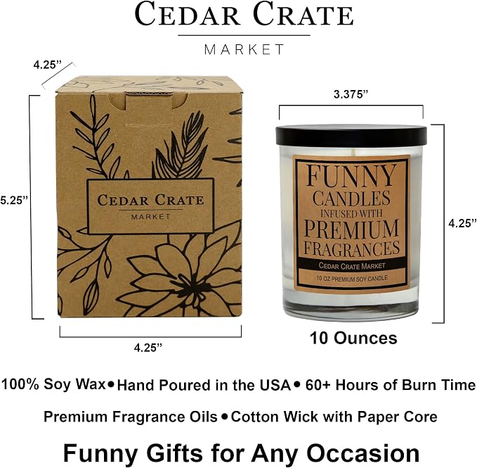 Best Friend Candle Gifts for Men and Women - Don't Let Anyone Treat You Like Free Salsa - Funny Candles for Women Or Men, Funny Birthday Present, Friendship Or Thank You Present for Bestie Or BFF