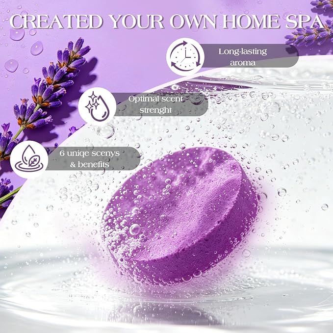 Shower Steamers Aromatherapy Birthday Gifts for Women-12 Pack Mothers Day Gifts,Gifts for Grandma,Wife,Mothers,Stress Relief and Relaxation Gifts for Women and Men,Created Your Own Home SPA