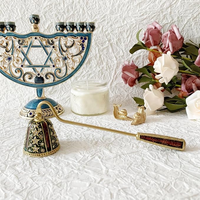 Candle Snuffer, Unique Candle Extinguisher Snuffer, Decorative Candle Extinguisher Metal Candle Tool