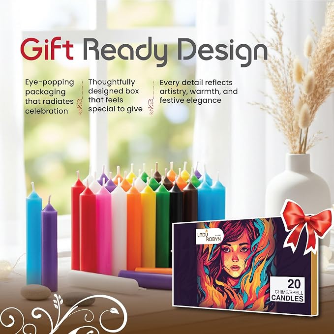ladyrobyn Spell Candles (20 Candles) - One Shipping Charge!
