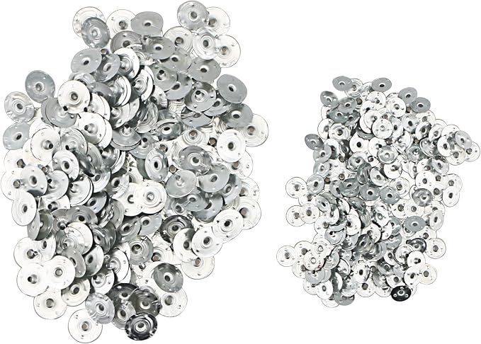 MILIVIXAY 400pcs Candle Wick Tabs - 2 Size Multi-Purpose Wick Tabs 20mm 12mm Perfect for Wide Variety Wicks.