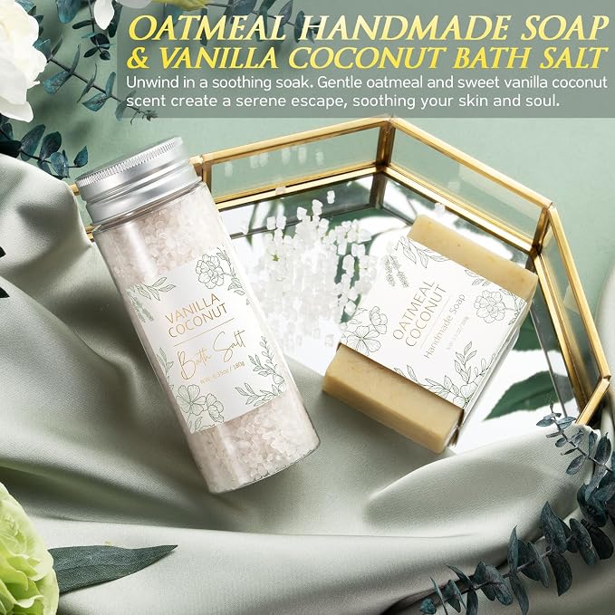 Self Care Gifts for Women Get Well Soon Gift Baskets, Birthday Gifts for Women Spa Basket Care Package, Sympathy Inspirational Thinking of You Unique Gift Set for Mom Her Wife Girlfriend Sister Friend
