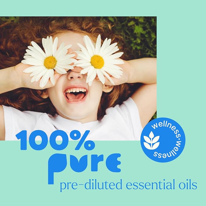 Plant Therapy KidSafe Germ Destroyer Essential Oil Blend Pre-Diluted Roll-ON 10mL (⅓ oz) 100% Pure, Natural Aromatherapy, Respiratory Health and Immune Support for Kids