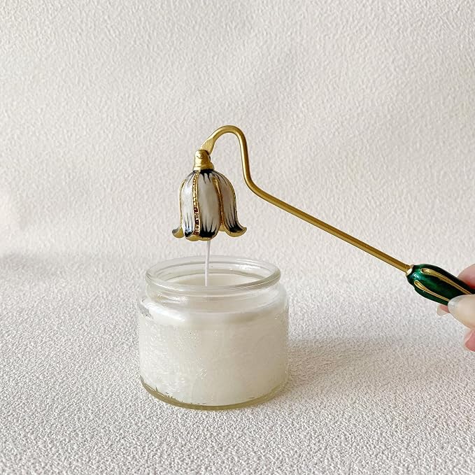 Candle Snuffer, Unique Candle Extinguisher Snuffer, Decorative Candle Extinguisher Metal Candle Tool