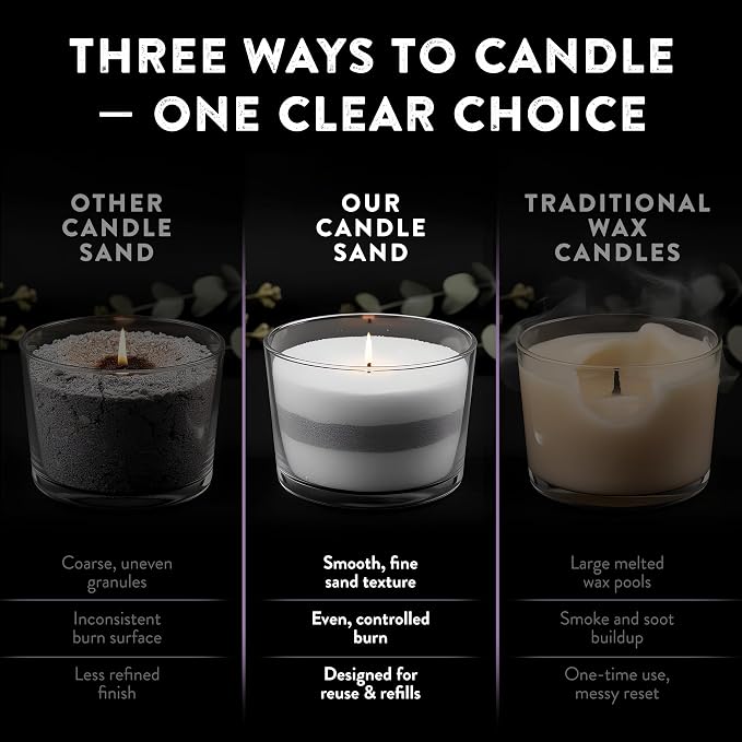 Pearled Candle Sand 10.5 oz (300g) – Lavender Serenity Scented Candle, Purple Color, Relaxing Aromatherapy, Home Decor, Stress Relief, Long-Lasting Burn