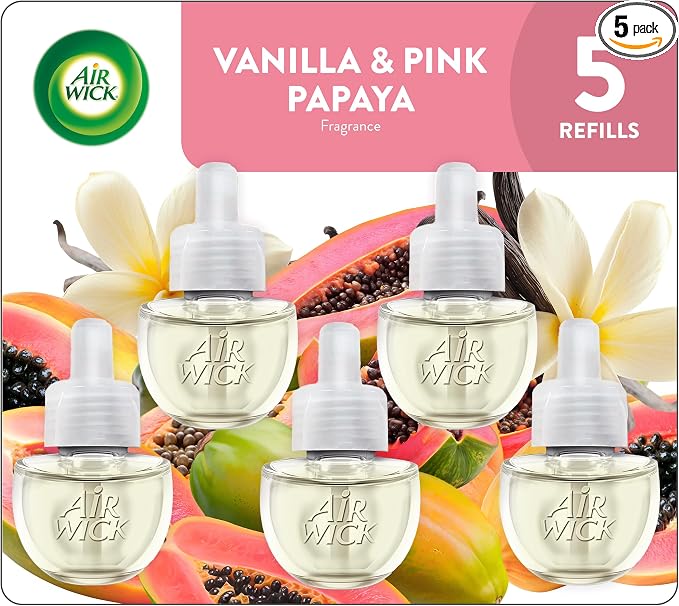 Air Wick Scented Oils 0+5 Vanilla & Pink Papaya