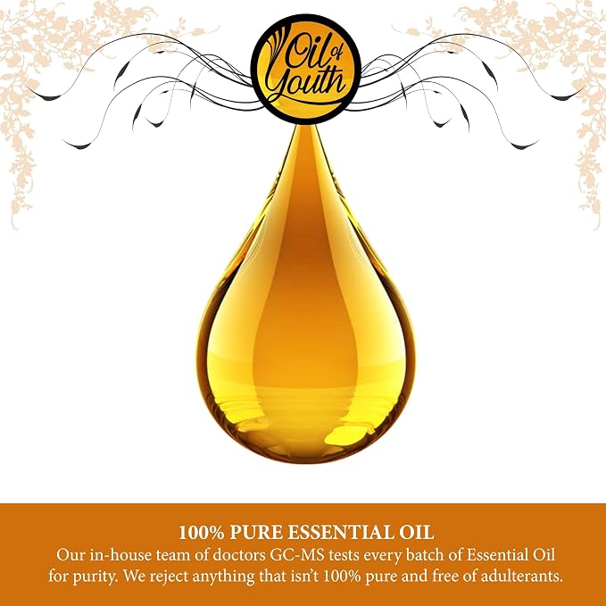 Oil of Youth Frankincense Essential Oil 8 oz – Pure & Therapeutic Grade Frankincense Essential Oil