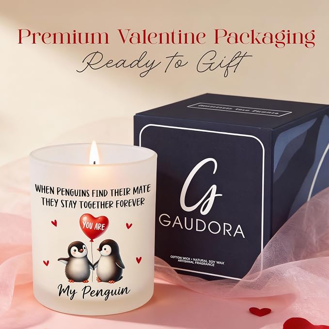 GAUDORA Anniversary Wedding Gifts for Women Men - Long Lasting Vanilla Lavender Scented Candle 10oz - Anniversary Romantic Gifts for Wife Her Him Husband Girlfriend Boyfriend Birthday Gift Ideas