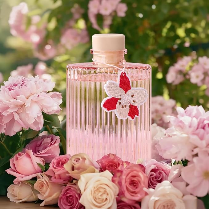 COCORRÍNA Reed Diffuser, Peony Blossom Scent Oil Diffuser, 6.09 fl oz, 8 Reeds, Long-Lasting Home Fragrance, Bathroom Bedroom Shelf Decor & Gifts