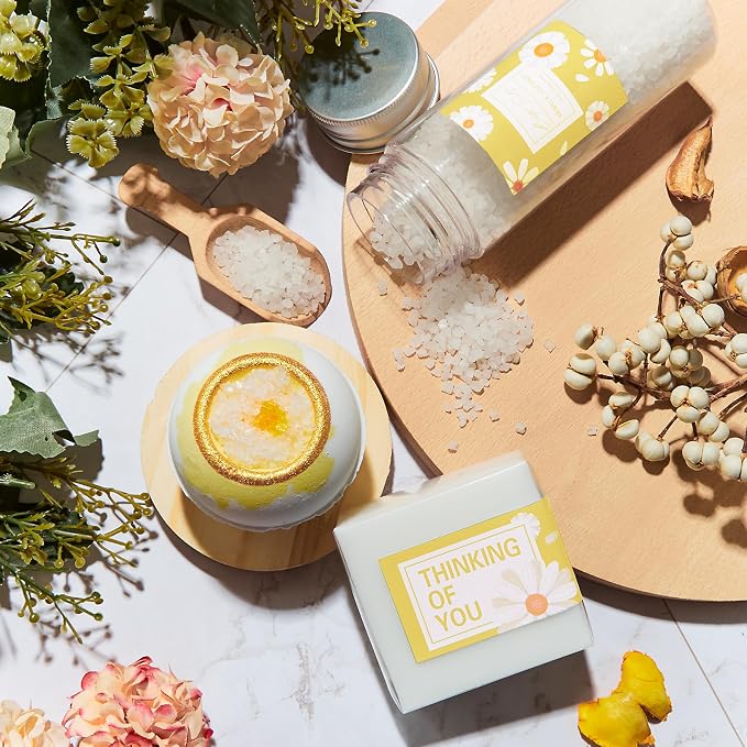 Self Care Gift Basket: Luxury Spa Box for Ultimate Relaxation | Perfect Birthday or Get Well Soon Care Package for Her, Women, Wife, Sister, Teen Girls