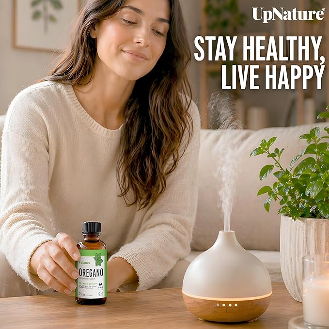 UpNature Oregano Oil - 100% Pure Oregano Essential Oil 2oz