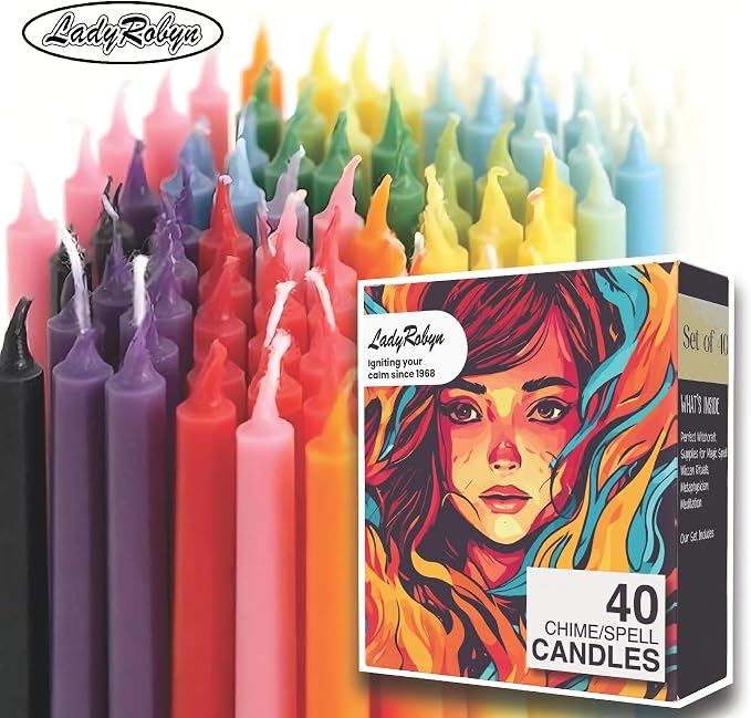Spell Candles (40 Candles) - One Shipping Charge!