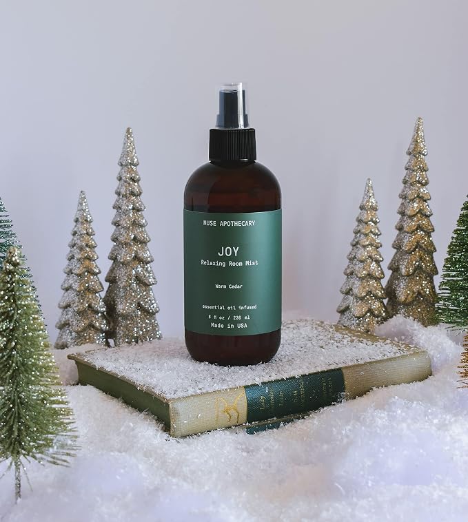 Muse Apothecary Room Ritual - Botanical Collection - Room Spray, Aromatic and Relaxing Room Mist, Air Freshener Spray, Infused with Natural Aromatherapy Essential Oils - 8 oz, Warm Cedar, 2 Pack