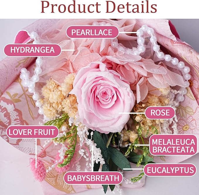 Small Bouquet Car Air Freshener Vent Clips Mini Fresh Flower Bouquet Air Conditioning Outlet Perfume Clip Decoration Essential Oil Diffuser Vent Clip Auto Interior Accessories for Car Decor