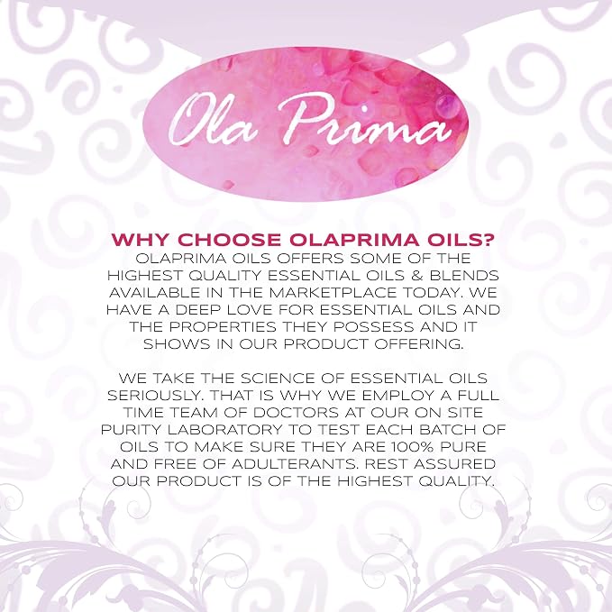 Ola Prima Clove Essential Oil for Aromatherapy, Diffuser, Soap, and Skin Moisturizer (16oz Bulk)