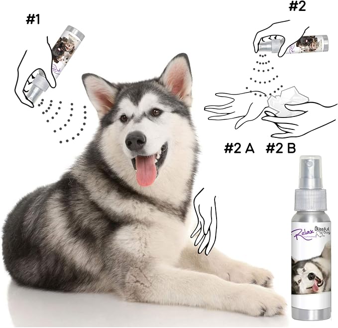 The Blissful Dog Malamute Relax Dog Aromatherapy Spray for Your Dog's Anxiety