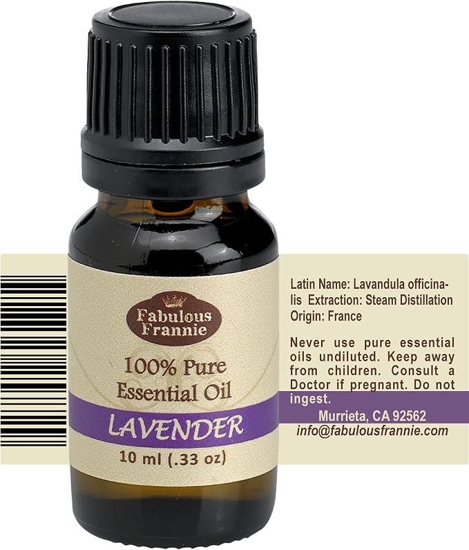 Fabulous Frannie Mommy Must Haves Pure Essential Oil Set Sleep Blend, Moody Girl Blend and Lavender .33oz (Pack of 3)
