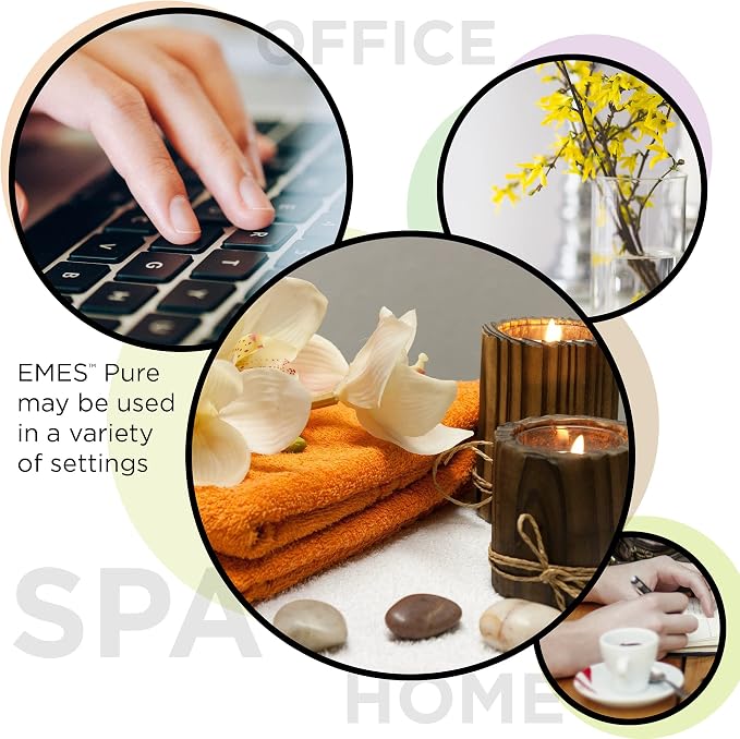 EMES Pure Essential Oil Gift Set | Natural Therapeutic Grade Oils for Diffuser, Skin Care, Massage, Home Fragrance, Humidifier, Aromatherapy | Proudly Made in The USA | 6 Pack