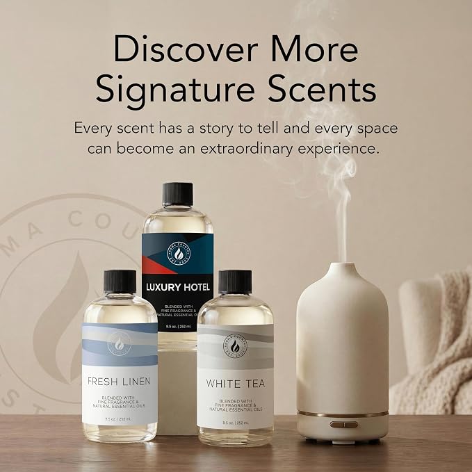 Aroma Country Pistachio & Salted Caramel Diffuser Oil - Luxury Dessert-Inspired Fragrance Oil, Home Aroma for Diffusers & Room Spray - Premium Aromatherapy Oils & Home Scent (4 Fl Oz)