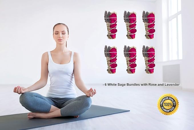 TOMOKO White Sage Smudge Product (6 Floral Sage)