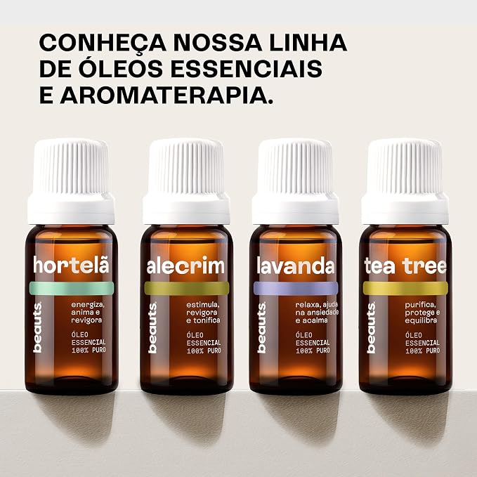 Beauts Premium Tea Tree Oil – 100% Pure & Natural Tea Tree Essential Oil for Skin, Hair, Nails & Diffuser – Fresh, Clarifying & Purifying – Melaleuca Alternifolia – 10 mL (0.33 fl oz)
