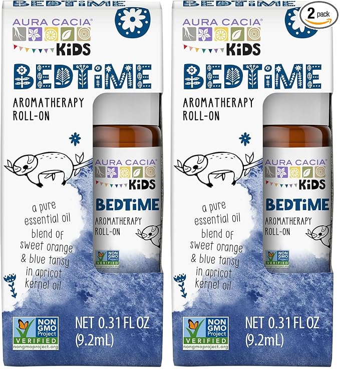 Aura Cacia Kids Bedtime Roll-on 0.31 fl. oz. (Pack of 2)