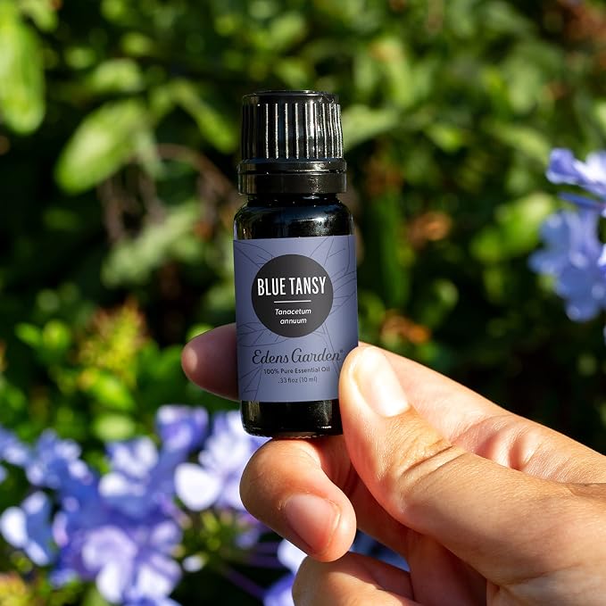 Edens Garden Blue Tansy Essential Oil- 100% Pure Premium Grade, Undiluted, Natural, Therapeutic, Aromatherapy, The Best for Diffuser, Skin, Face, Hair 10 ml (.33 fl oz)