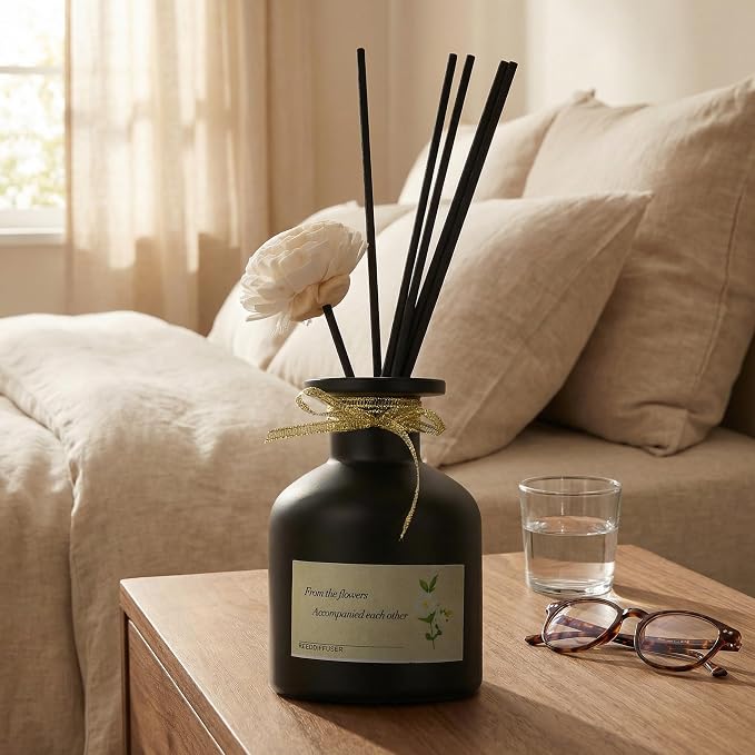Reed Diffuser, Verbena Citrus, 4.4 fl oz, Invigorating Luxury Scent for Home & Office