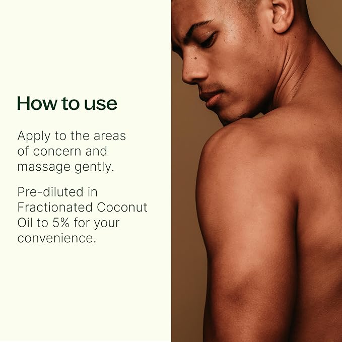 Plant Therapy Muscle Aid Essential Oil Blend Roll-On 10 mL (⅓ oz) Pre-Diluted, Cooling Muscle Relief