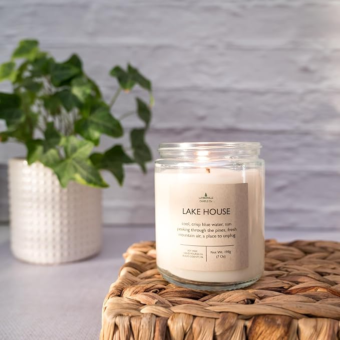Handmade | Soy Candle (Lake House, 8 oz.)