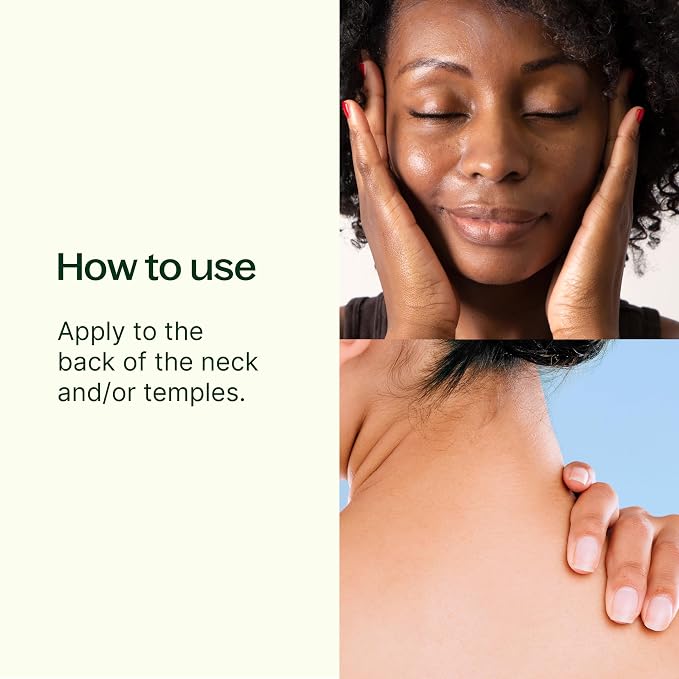 Plant Therapy Tension Relief Essential Oil Blend Pre-Diluted Roll-On, 10 mL (1/3 oz), Pure Essential Oils Diluted in Fractionated Coconut Oil for Ready-to-Use Application