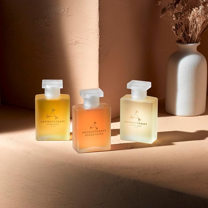 Aromatherapy Associates Revive Morning Bath and Shower Oil – Hydrating Oil with 3 Essential Oils to Refresh Mind, Body, and Spirit (1.86 oz)