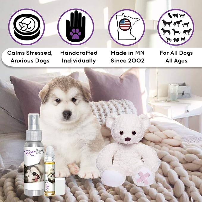 The Blissful Dog Malamute Relax Dog Aromatherapy Spray for Your Dog's Anxiety