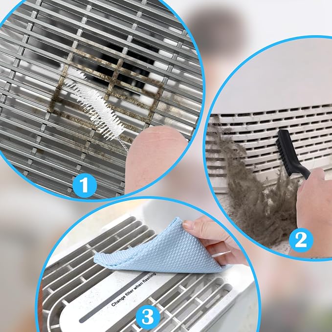 XANGNIER Air Purifier Cleaning Brush Kits,6pcs Air Purifiers for Home/Bedroom Cleaner Tools Accessories