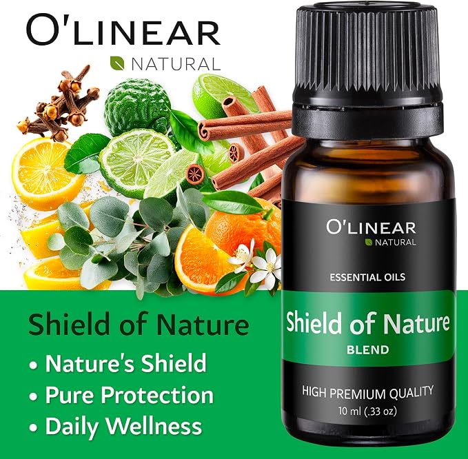 O'linear Essential Oils 6 Blends Set - Perfect for Humidifiers and Diffusers, Aromatherapy Diffuser Oils Scents, Essential Oil Kit for Home Use, Essential Oil Pack with Various Scents