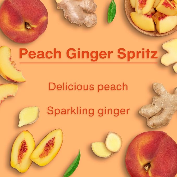 LITTLE TREES Car Air Freshener | Hanging Tree Provides Long Lasting Scent for Auto and Home | 24 Air Fresheners |Peach Ginger Spritz