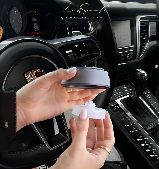 My Way Aroma Smart Car Diffuser Cartridge Scent Oil 20ML Compatible with All Ultrasonic Premium Smart Car Diffusers - Hotel Collection Scents - Aromatherapy - Ideal for Cars, Trucks & More (My Way)