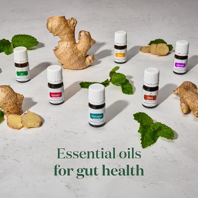 Young Living Peppermint Vitality Essential Oil | 5 ml | Refreshing & Invigorating Aroma for Home, Work & Personal Use | Ideal for Aromatherapy, Wellness Routines, & Massage | Vegan & Gluten-Free