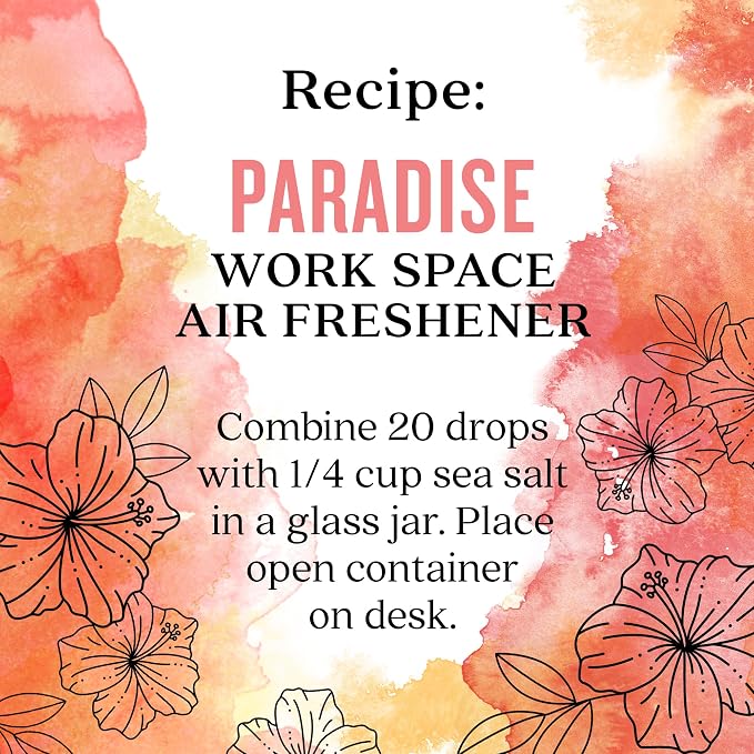 Aura Cacia Paradise Essential Oil Blend, Boxed 0.25 Fl. oz. - Light Aroma, No Synthetic Fragrances