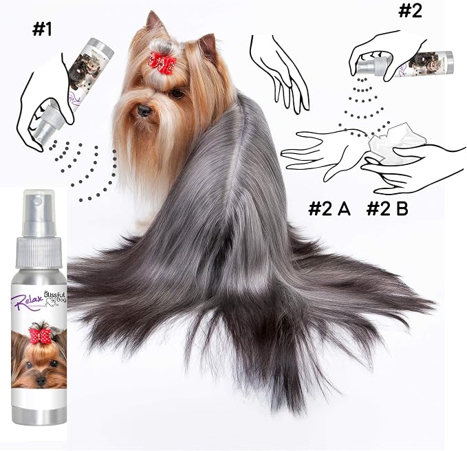 The Blissful Dog Yorkshire Terrier Relax Dog Aromatherapy Spray for Your Dog's Anxiety