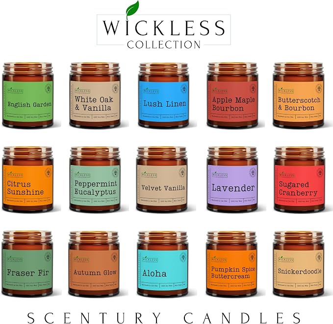 Wickless Lavender Scented Candles for Candle Warmer Lamp, Many Scents to Choose, 100% Non-Toxic Soy Wax, Candle Melts for Warming Plate, Handmade in The USA (Lavender)