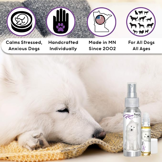 The Blissful Dog Samoyed Relax Dog Aromatherapy Spray for Your Dog's Anxiety