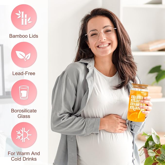 New Mom Care Package After Baby New Mom Gift Basket for Women After Birth Postpartum Gifts for Expecting Moms Baby Shower Gifts for Mommy To Be Cool Presents for Mother To Be First Time Moms Gift Set