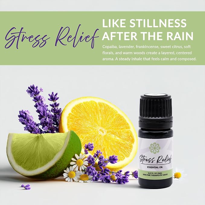 Essence Refresh Kit | Featured Blends Essential Oils | Aromatherapy Nasal Diffuser | Personal Scent Clip for Travel, Work & Everyday Use | Made in USA | Stress Relief | Bamboo/Glass Pod