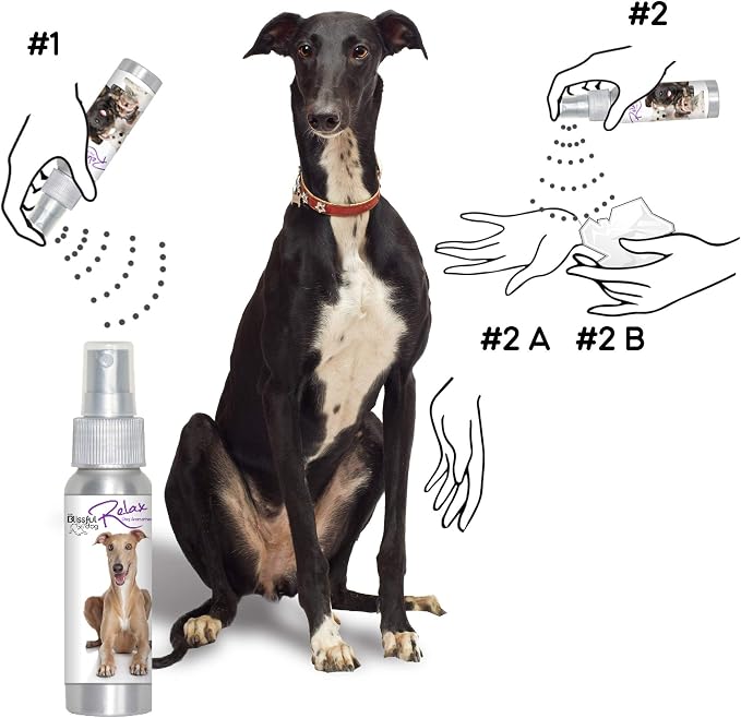 The Blissful Dog All Natural Greyhound Relax Dog Aromatherapy Spray